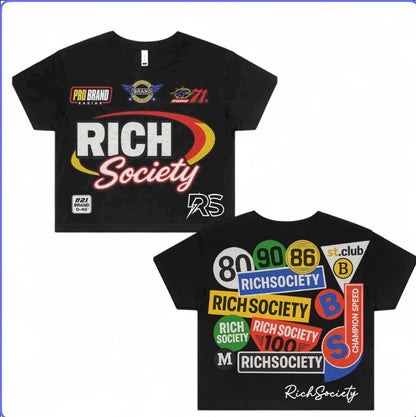 Rich Society “Collage” Kids Tee product image