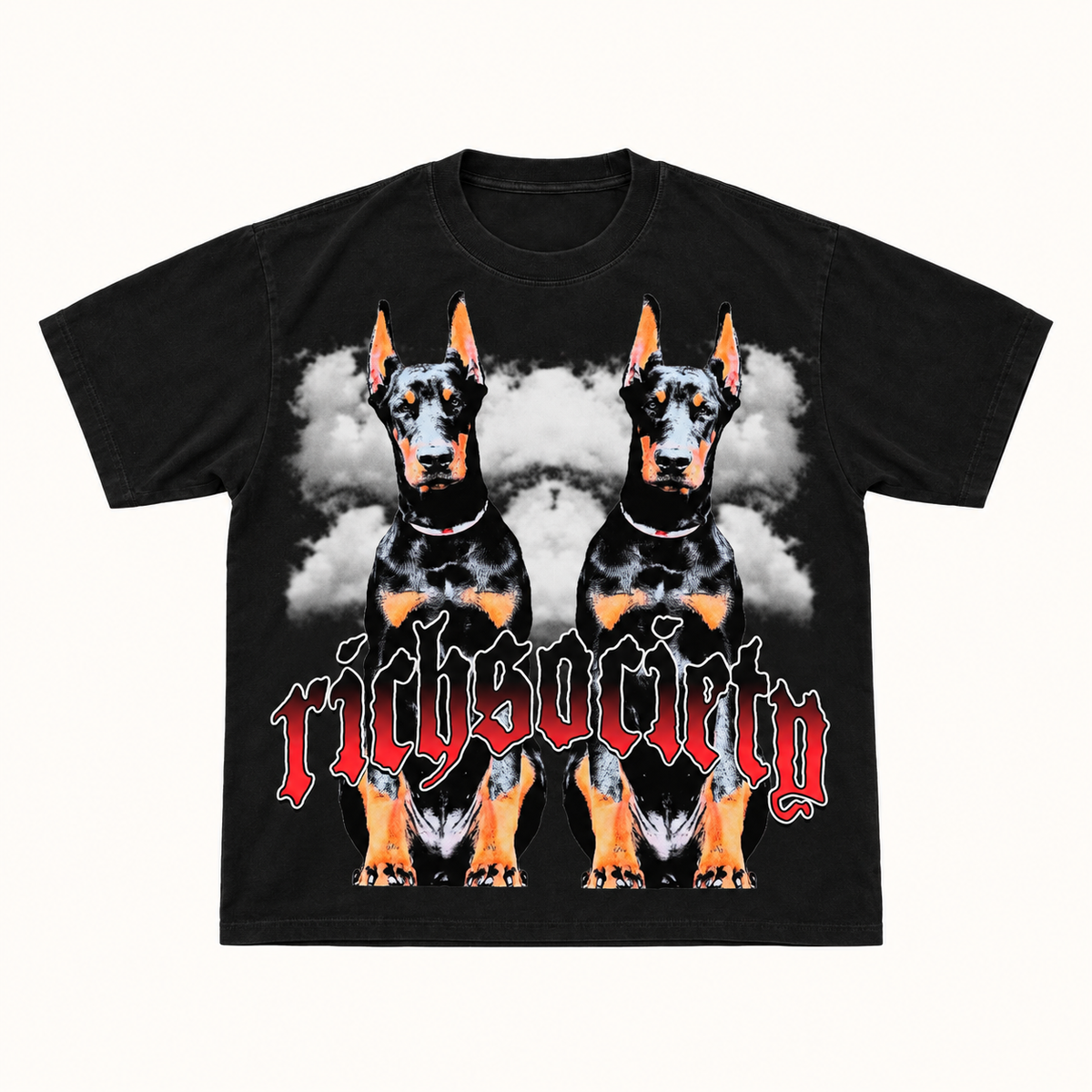 Rich Society Big Dawg Black tee