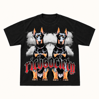 Rich Society Big Dawg Black tee