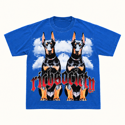 Rich Society Big Dawg Blue tee