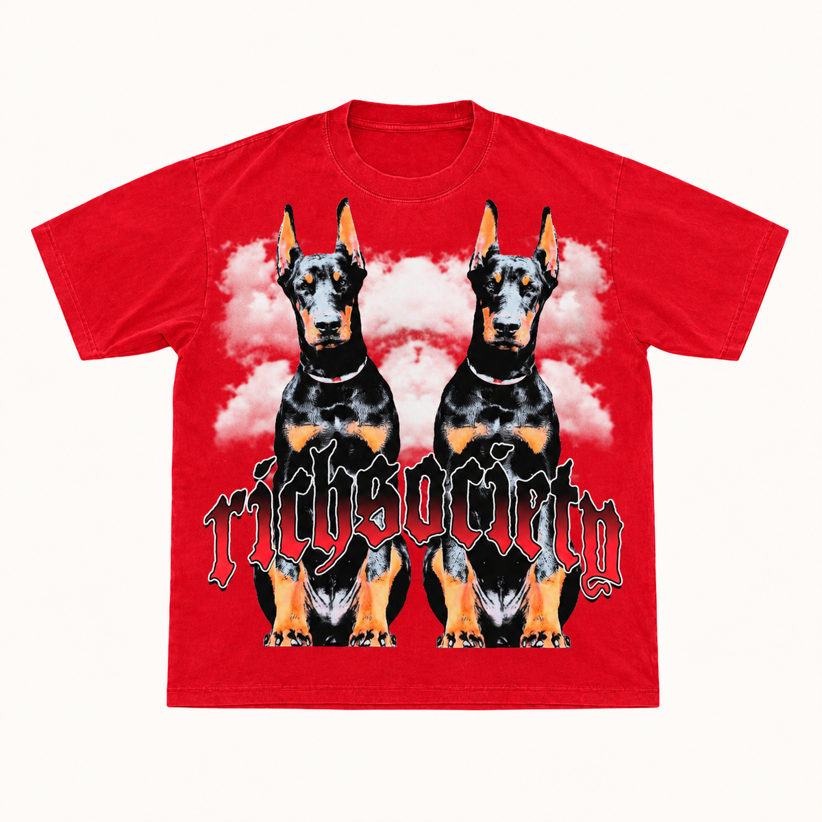 Rich Society Big Dawg Red tee