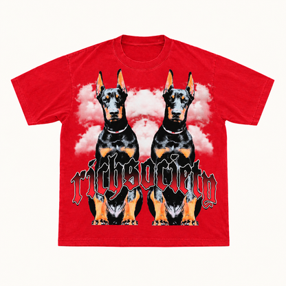Rich Society Big Dawg Red tee