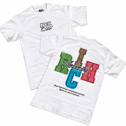 Rich Society RICH White tee